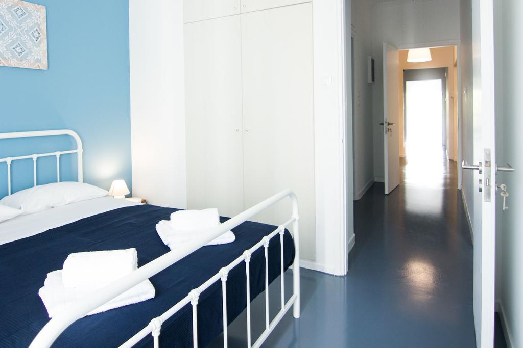 Athenian Blue - Family Apt 5' Minutes From Acropolis Museum 외부 사진