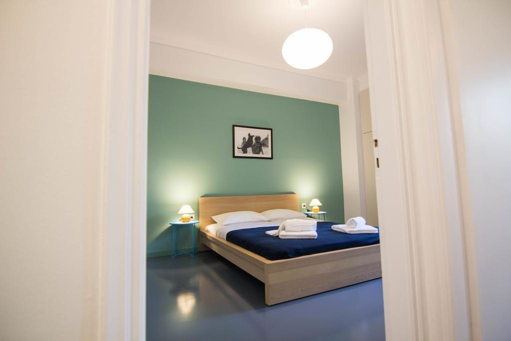 Athenian Blue - Family Apt 5' Minutes From Acropolis Museum 외부 사진