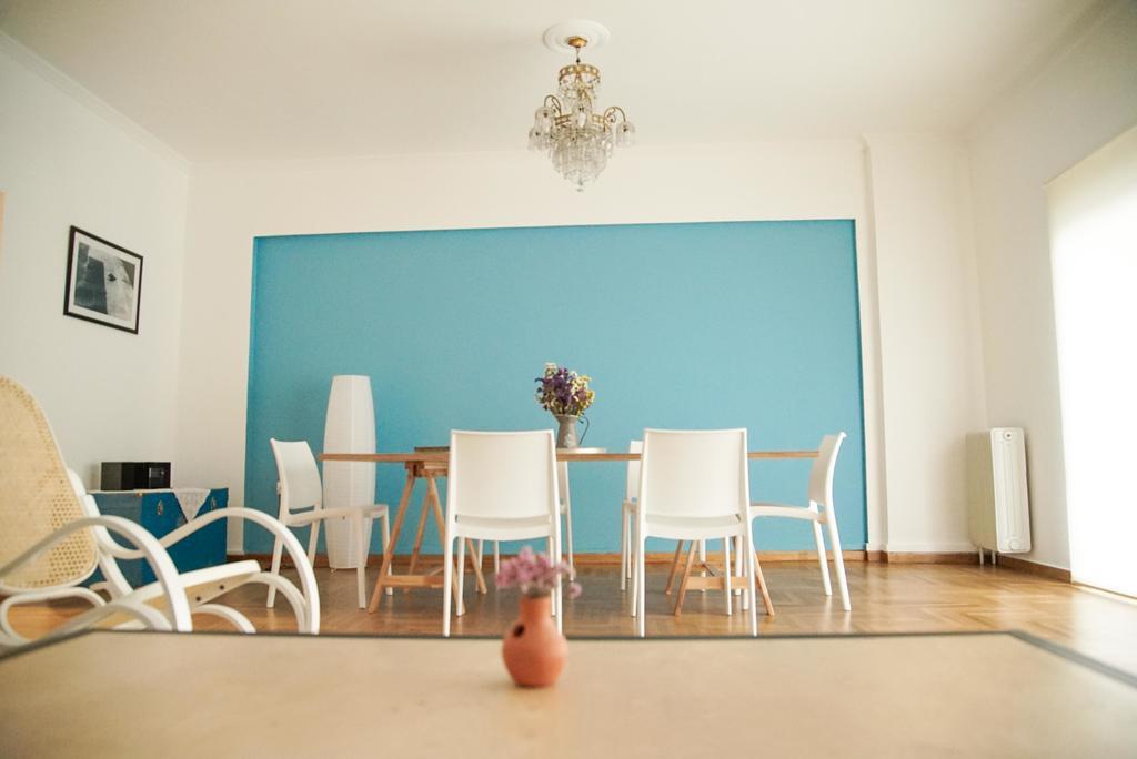 Athenian Blue - Family Apt 5' Minutes From Acropolis Museum 외부 사진