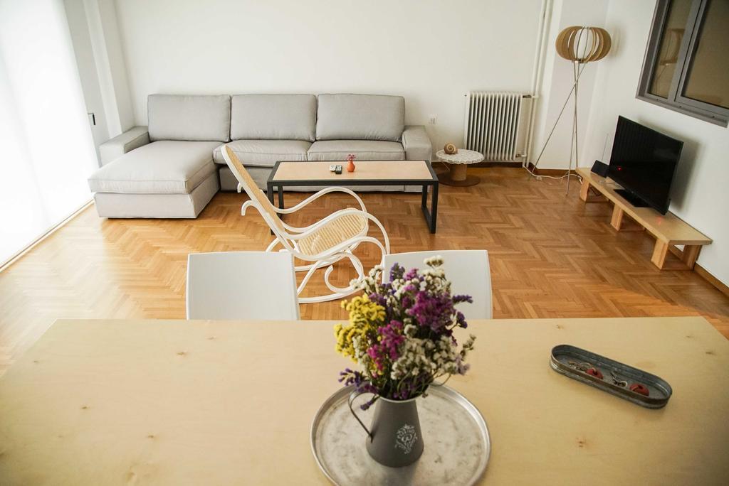 Athenian Blue - Family Apt 5' Minutes From Acropolis Museum 외부 사진